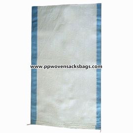 चीन ब्लू पट्टी उर्वरक पैकिंग पीपी बुना बैग आपूर्तिकर्ता
