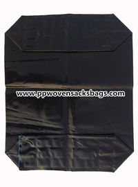 चीन सक्रिय कार्बन / 25 किलो वाल्व पीई बोरी पैकिंग के लिए काले पीई प्लास्टिक वाल्व सील बैग आपूर्तिकर्ता