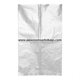चीन जिपर के साथ निविड़ अंधकार औद्योगिक एल्यूमीनियम पन्नी पाउच / रजत एल्यूमिनियम पर्ण पैकेजिंग बैग आपूर्तिकर्ता